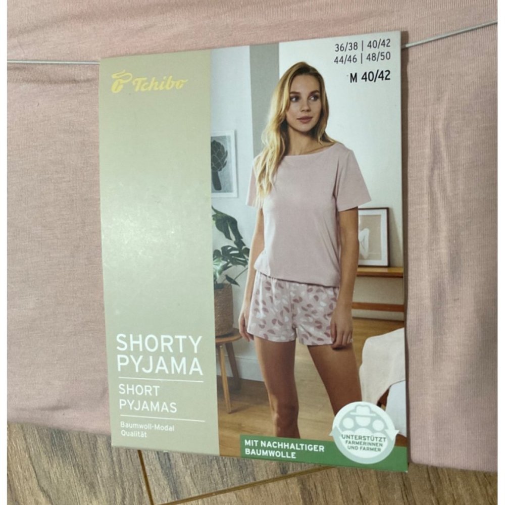 NWT- Women's Tchibo Shorty-Pajama Set   Size:  Medium